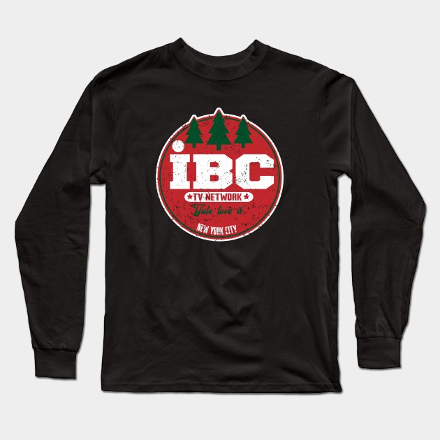 Ibc tv network scrooged Long Sleeve T-Shirt by SuperEdu